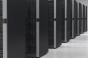 Dell EMC racks in a data center